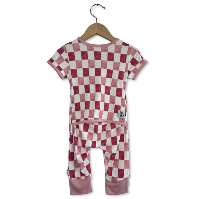 Vibe Check Short Long Romper