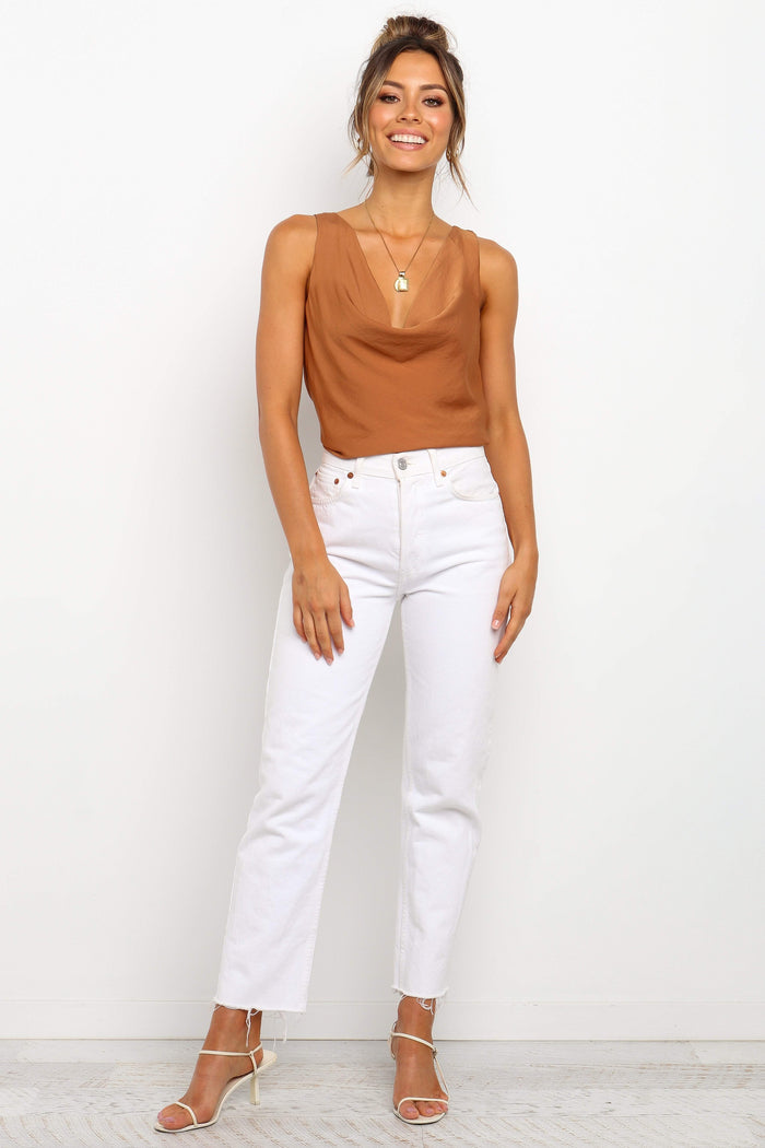 Vinita Top - Rust