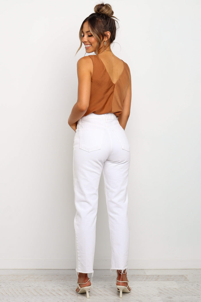 Vinita Top - Rust