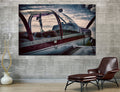 Vintage Aviation Art Canvas Print #3010
