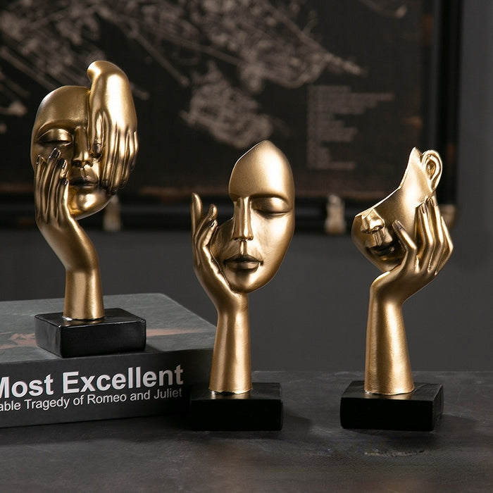 Vinthentic Enigma Abstract Statues