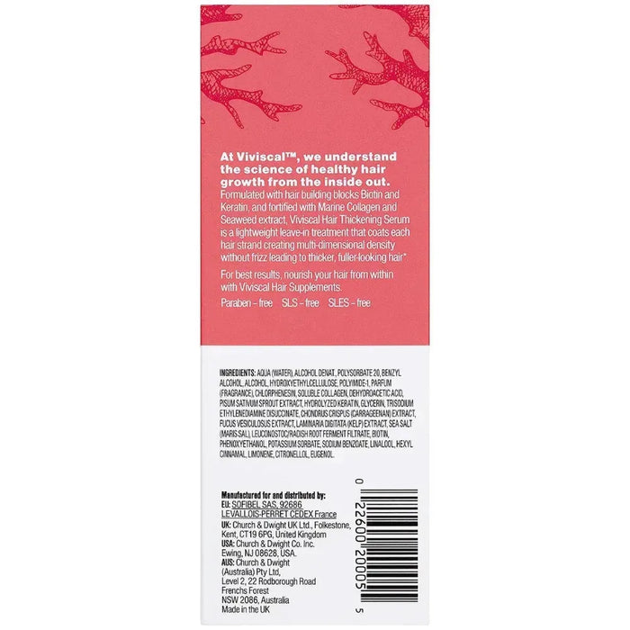 Viviscal hair thickening serum - Hairgivers