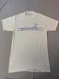 VTG New Jersey Shore T-shirt 1980s Pepsi Kite Surfing Tee -L
