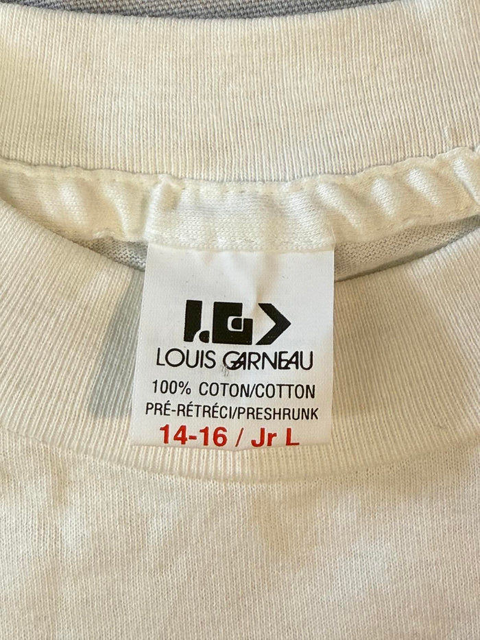 VTG Tandem Surfing T-shirt Louis Garneau Art Tee Jr L
