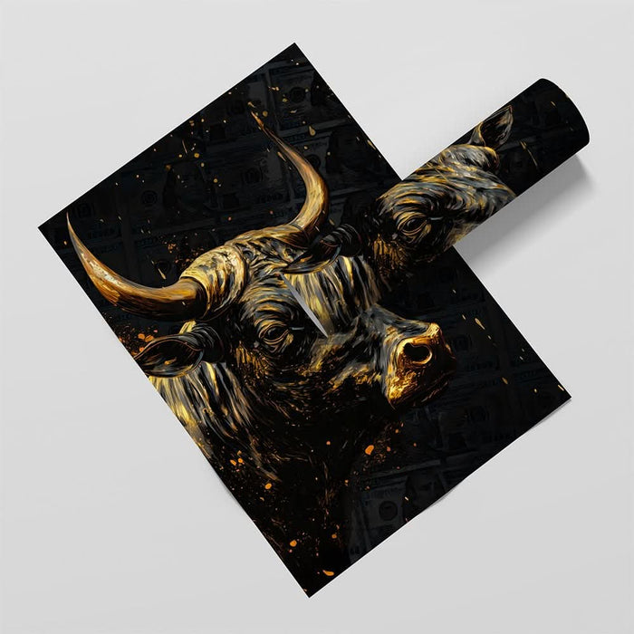 Wall Street Warriors Semi-Gloss Prints - Wall Art in Black Frame