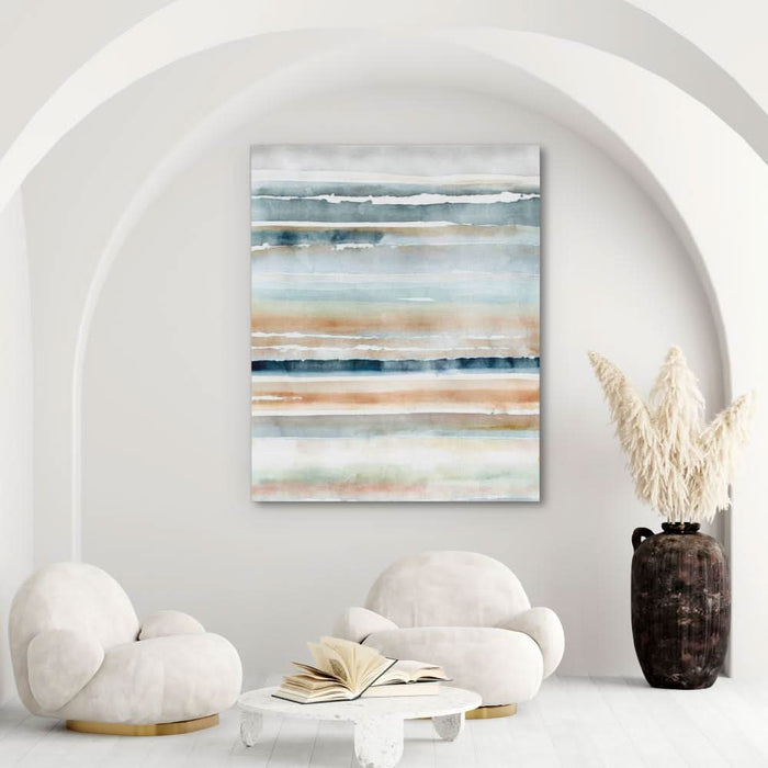 Watercolor Lines - Canvas Print