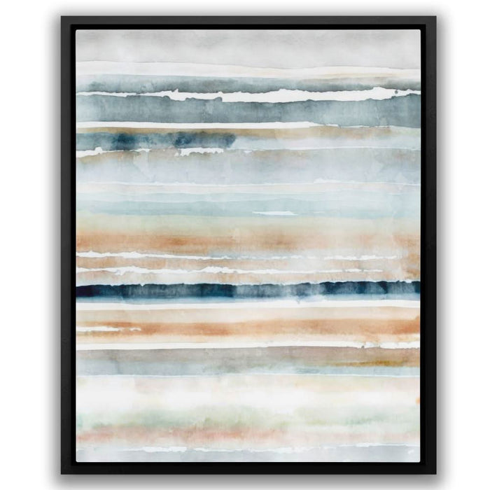 Watercolor Lines - Wall Art for Bathroom