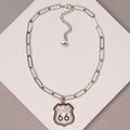 Western Route 66 Necklace