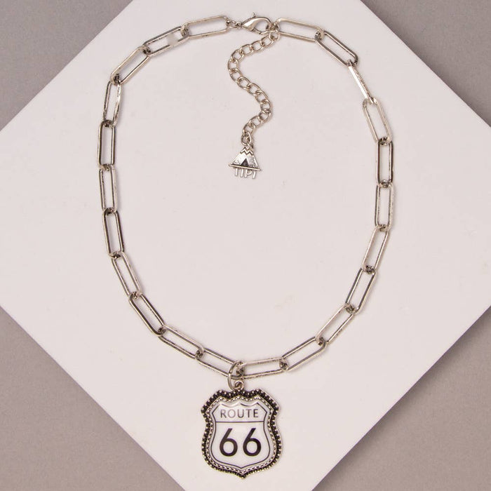 Western Route 66 Necklace