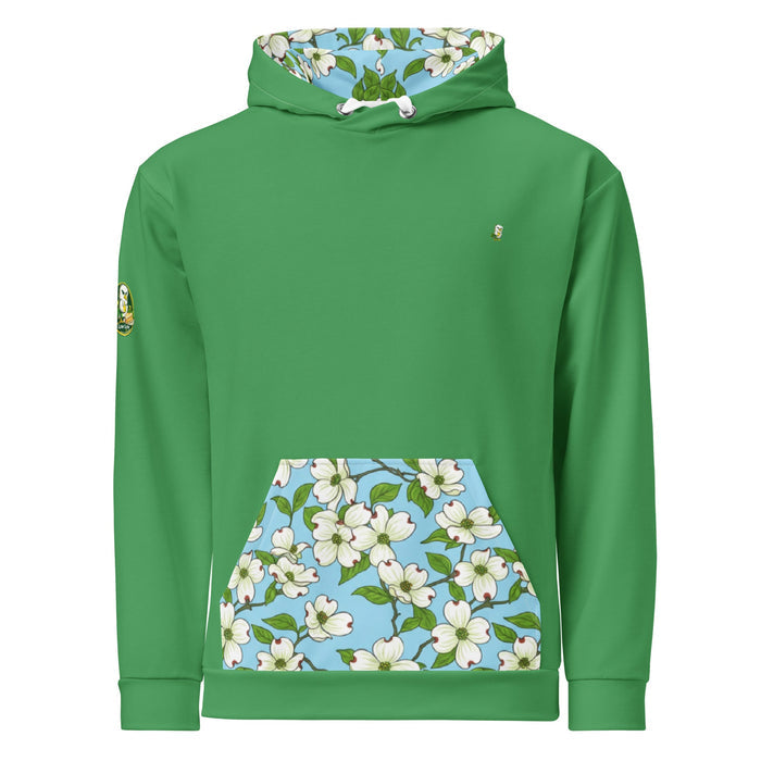 White Dogwood Fever Golf Hoodie - Limited Edition