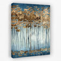 Wiggling Trees - Floral Canvas Wall Art
