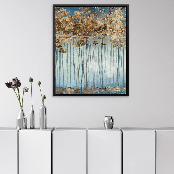 Wiggling Trees - Floral Art for Bedroom