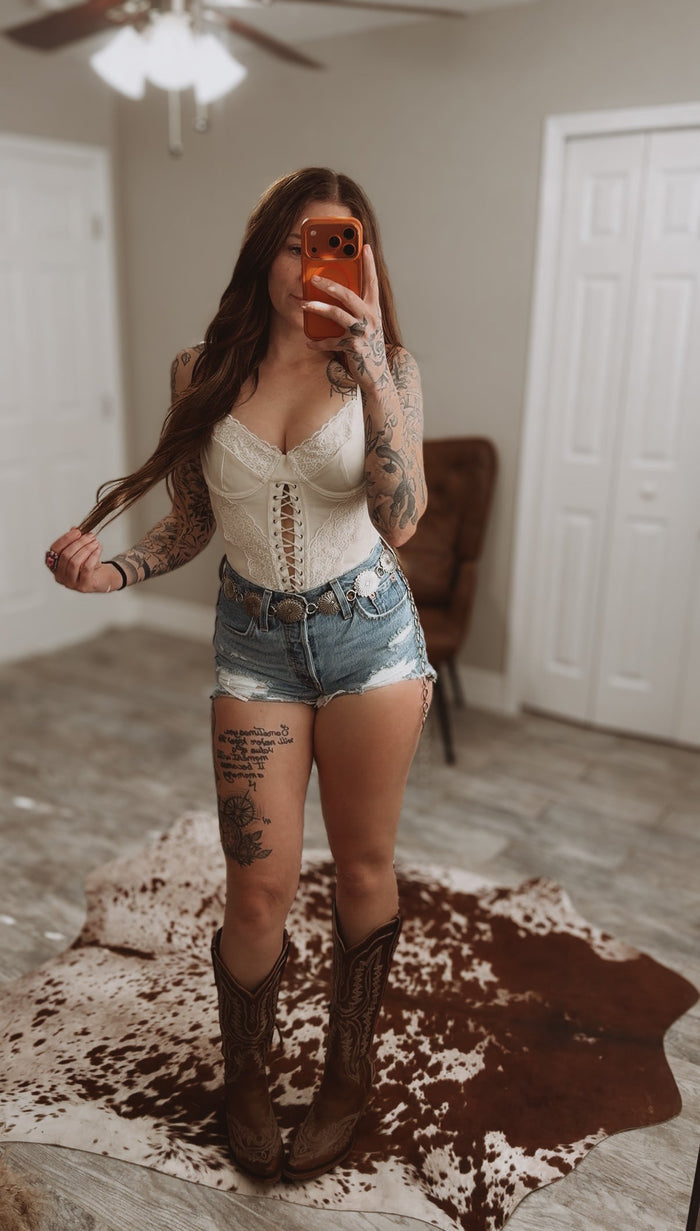 Wild Honey Lace Corset