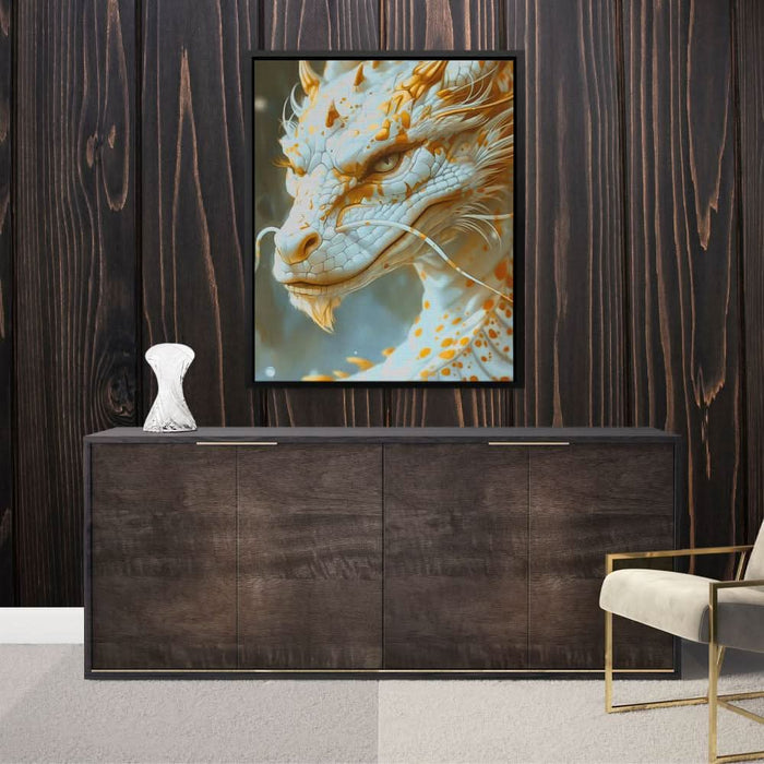 Wise Dragon - Large Fantasy Canvas Print