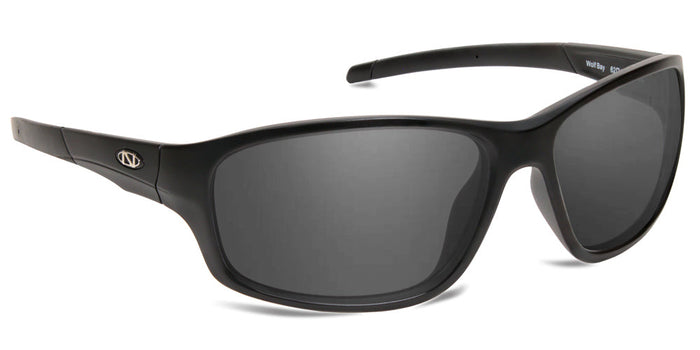Matte Black / Polarized Gray / No Bifocal/Reader (Plano) ($90)