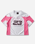 Nike Jordan Jordan Flight Women's Short-Sleeve Jersey White/Pinksicle/Black T-Shirts Shortsleeve IF1157-100