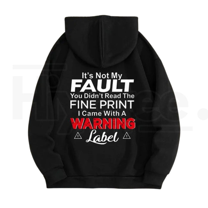 Women’s Letter Print Drop Shoulder Hoodie