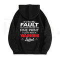 Women’s Letter Print Drop Shoulder Hoodie