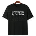 Workout Graphic T-Shirt by MAPTEES – Motivational Proverbs & Protein Gym Wear