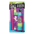YAY! Dance Ribbon by YAY! features a prancing unicorn, "Whirl Twirl and Swirl" text, a rainbow wand with pink stick. Package says "Unicorns love it!" Encourages creative movement. Recommended for ages 5+.