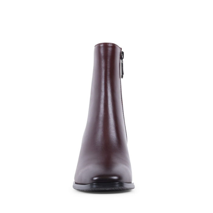 YUSRA CAFE LEATHER WATERPROOF BOOT