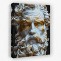 Zeus Bust - Classic Canvas Wall Art